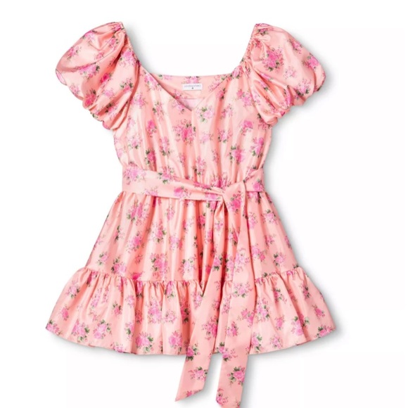 NWT LoveShackFancy x Target Cécile Puff Sleeve Dress - Picture 2 of 14